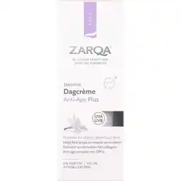 Etos Zarqa Anti-Age Plus SPF15 Sensitive Dagcrème 50 ML aanbieding