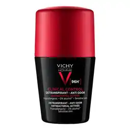 Etos Vichy Homme Clinical Control 96U Deodorant Roller 50 ML aanbieding