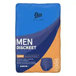 Etos Etos Daily Care Men Discreet Incontinentiebroekjes Large 10 stuks aanbieding