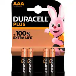 Etos Duracell Batterijen Alkaline Plus AAA aanbieding