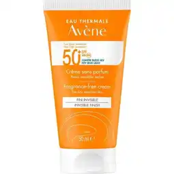 Etos Avène Zonnebrand Crème Parfumvrij SPF 50+ 50 ML aanbieding