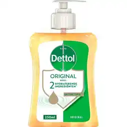 Etos Dettol Antibacterieel Original Handzeep 250 ML aanbieding