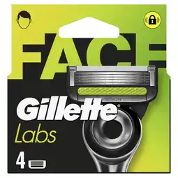 Etos GilletteLabs Navulmesjes 4 Stuks aanbieding