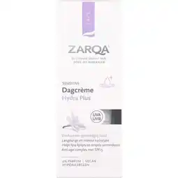 Etos Zarqa Hydra Plus Sensitive Dagcrème 50 ML aanbieding