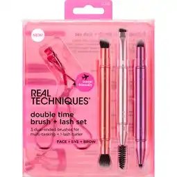 Etos Real Techniques Double Time Brush + Lash Set aanbieding