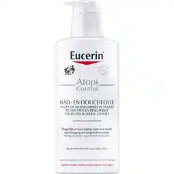 Etos Eucerin AtopiControl Bad- en Doucheolie 400 ML aanbieding