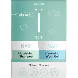 Etos Naïf Baby & Kids Shampoo + Wasgel Value Pack aanbieding