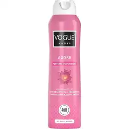 Etos Vogue Woman Adore Parfum Deodorant Spray 150 ML aanbieding