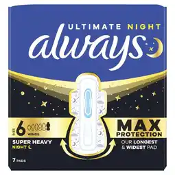 Etos Always Maandverband Ultra Ultimate Night aanbieding