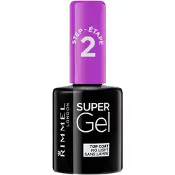 Etos Rimmel London SuperGel Top Coat Nagellak aanbieding
