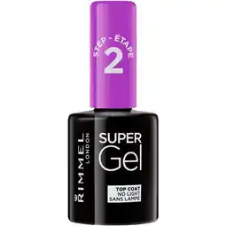 Etos Rimmel London SuperGel Top Coat Nagellak aanbieding