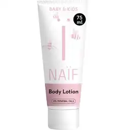 Etos Naïf Baby & Kids Bodylotion 75 ML aanbieding
