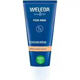 Etos Weleda MEN Scheercrème - 75ML aanbieding