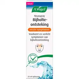 Etos A. Vogel Neusspray Bijholte Ontsteking Eerste Symptomen 20 ML aanbieding