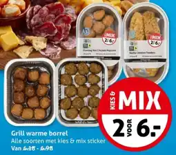 Hoogvliet Grill warme borrel aanbieding
