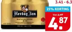 Hoogvliet Hertog Jan aanbieding