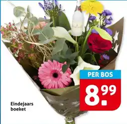 Hoogvliet Eindejaars boeket aanbieding