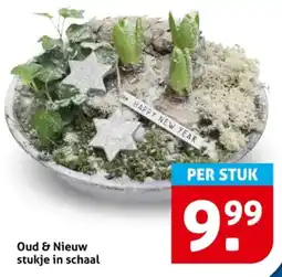 Hoogvliet Oud & Nieuw stukje in schaal aanbieding