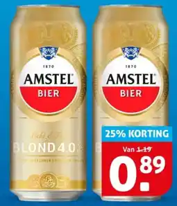 Hoogvliet Amstel bier aanbieding