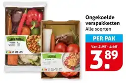 Hoogvliet Ongekoelde verspakketten aanbieding