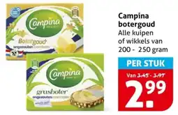 Hoogvliet Campina botergoud aanbieding