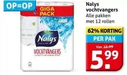 Hoogvliet Nalys vochtvangers aanbieding
