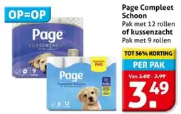 Hoogvliet Page Compleet Schoon of kussenzacht aanbieding