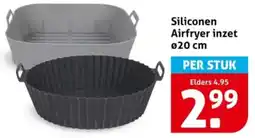 Hoogvliet Siliconen Airfryer inzet aanbieding