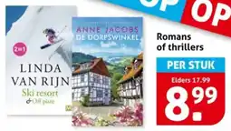 Hoogvliet Romans of thrillers aanbieding