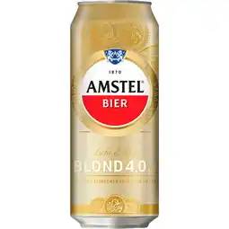 Jumbo Amstel Blond Bier Blik 500ml aanbieding