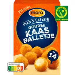 Jumbo Mora Oven & Airfryer Goudse Kaasballetjes 280 g aanbieding
