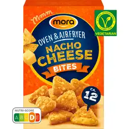 Jumbo Mora Oven & Airfryer Nacho Cheese bites 12 x 23 g aanbieding