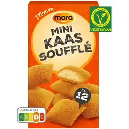 Jumbo Mora Mini's Mini Kaassouffles 12 x 25 g aanbieding