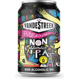 Jumbo VandeStreek - Playground 0.4% Alcoholvrij IPA - Blik - 330ML aanbieding