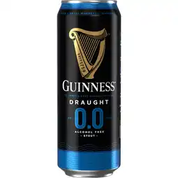 Jumbo Guinness Draught Alcohol Free Stout 440 ml aanbieding