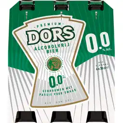 Jumbo Dors Premium Bier - Alcoholvrij 0.0% - 6 x 300ML aanbieding