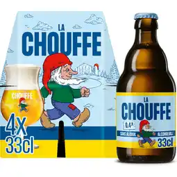 Jumbo Chouffe - Alcoholvrij 0.4% - Fles - 4 x 330ML aanbieding