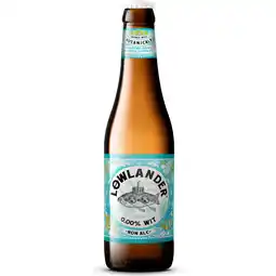 Jumbo Lowlander Wit 0% 330ML aanbieding