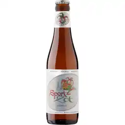 Jumbo Sportzot - Belgisch Bier Alcoholvrij 0.3% - Fles - 330ML aanbieding