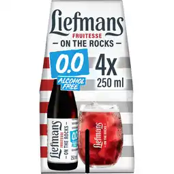 Jumbo Liefmans - Fruitesse Alcoholvrij 0.0% - Fles - 4 x 250ML aanbieding
