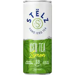 Jumbo STËLZ Hard Iced Tea Lemon 250ML aanbieding