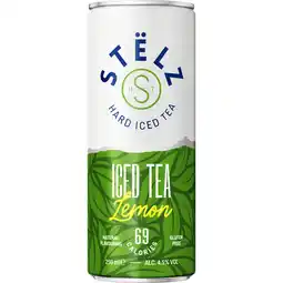 Jumbo STËLZ Hard Iced Tea Lemon 250ML aanbieding