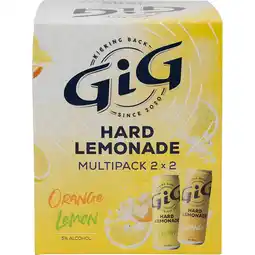 Jumbo Gig Hard Lemonade 4x330ML aanbieding
