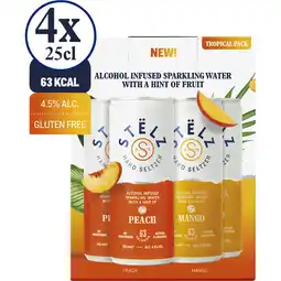 Jumbo STËLZ - Tropical - 4 x 250ML aanbieding
