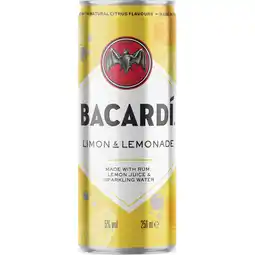 Jumbo Bacardi Limon & Lemonade 250ML aanbieding