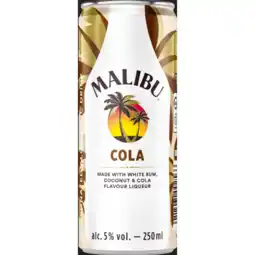 Jumbo Malibu - Cola - 250ML aanbieding