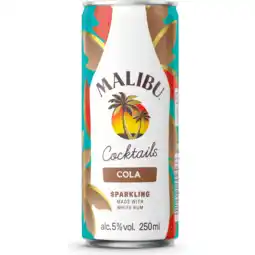 Jumbo Malibu - Cola - 250ML aanbieding