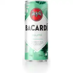 Jumbo Bacardi­ Mojito 250 ml aanbieding