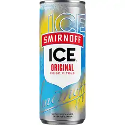 Jumbo Smirnoff Ice Original Crisp Citrus 250 ml aanbieding