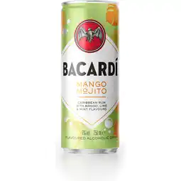 Jumbo Bacardi Mango Mojito 250ML aanbieding